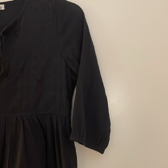 3‎ for $25! Joie vintage boho Black Dress, size small - Picture 6 of 9